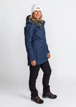 Pinewood Wilda Parka Dames Jas Donkerblauw (349) -Sport Verkoop d0756db60dbc3ac2336b232f29f1468a1a98428f