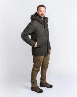 Pinewood Varnamo Gevoerde Heren Winterjas Donker Groen (103) -Sport Verkoop db459f233e133d9f5ee55ce70564940bd985bae9