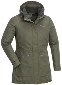 Pinewood Wilda Parka Dames Jas Mosgroen (135)