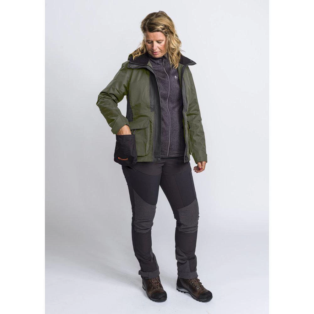 Pinewood Hondensport Trainings Jas Dames Mosgroen / Zwart (153) 2.0 9 Pinewood Hondensport Trainings Jas Dames Mosgroen / Zwart (153) 2.0 - Afbeelding 7