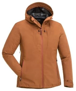 Pinewood Abisko/Telluz 3L Dames Jas Burned Orange (501)