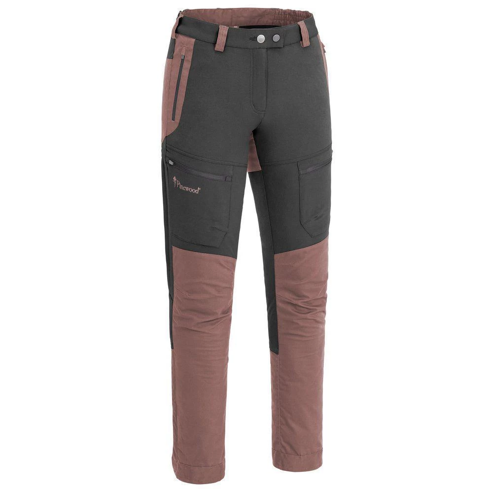 Pinewood Finnveden Hybrid Broek Dames Marron Rose / Antraciet (802) 3 Pinewood Finnveden Hybrid Broek Dames Marron Rose / Antraciet (802)