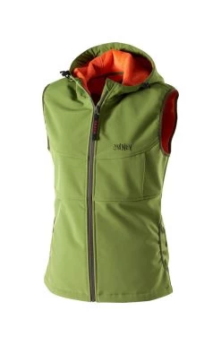 Owney Softshell Vest Yunga Mosgroen/Oranje
