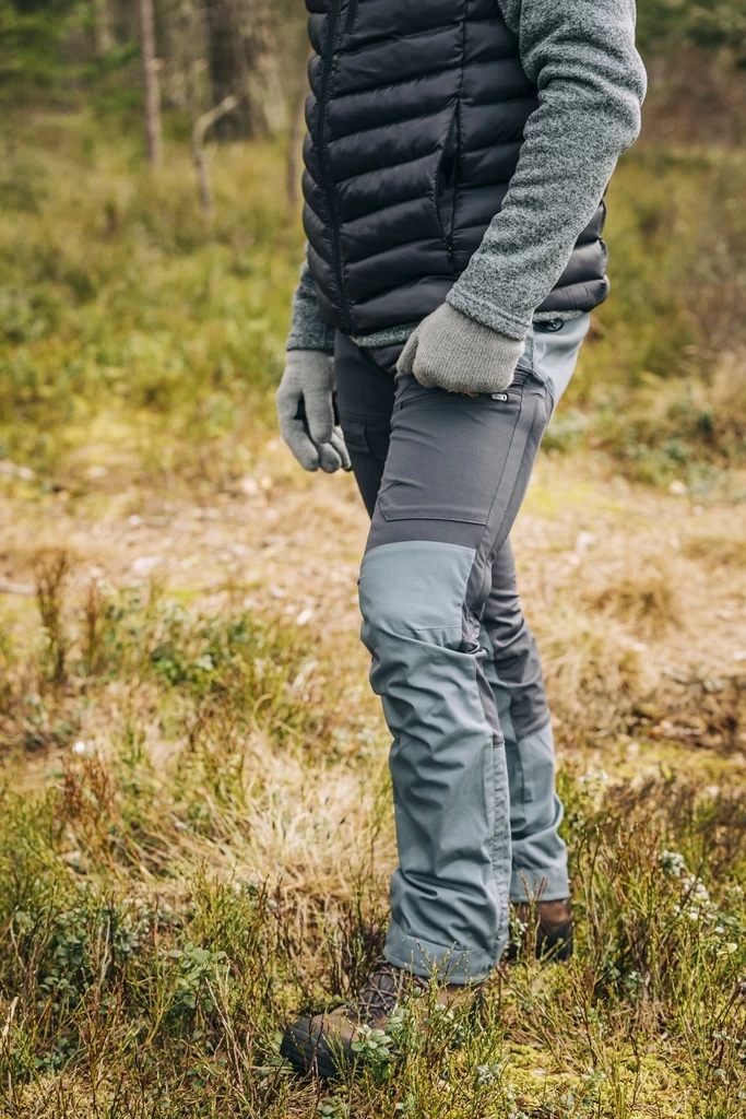 Pinewood Handschoen Knitted Wool 5-FINGER GLOVE Storm Blue Melange (364) 4 Pinewood Handschoen Knitted Wool 5-FINGER GLOVE Storm Blue Melange (364) - Afbeelding 2