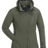 Pinewood Wilda Stretch Shell (softshell) Dames Jas Mosgroen (135) -Sport Verkoop ea624f20a9d20344edfece016b4acfc58776652b